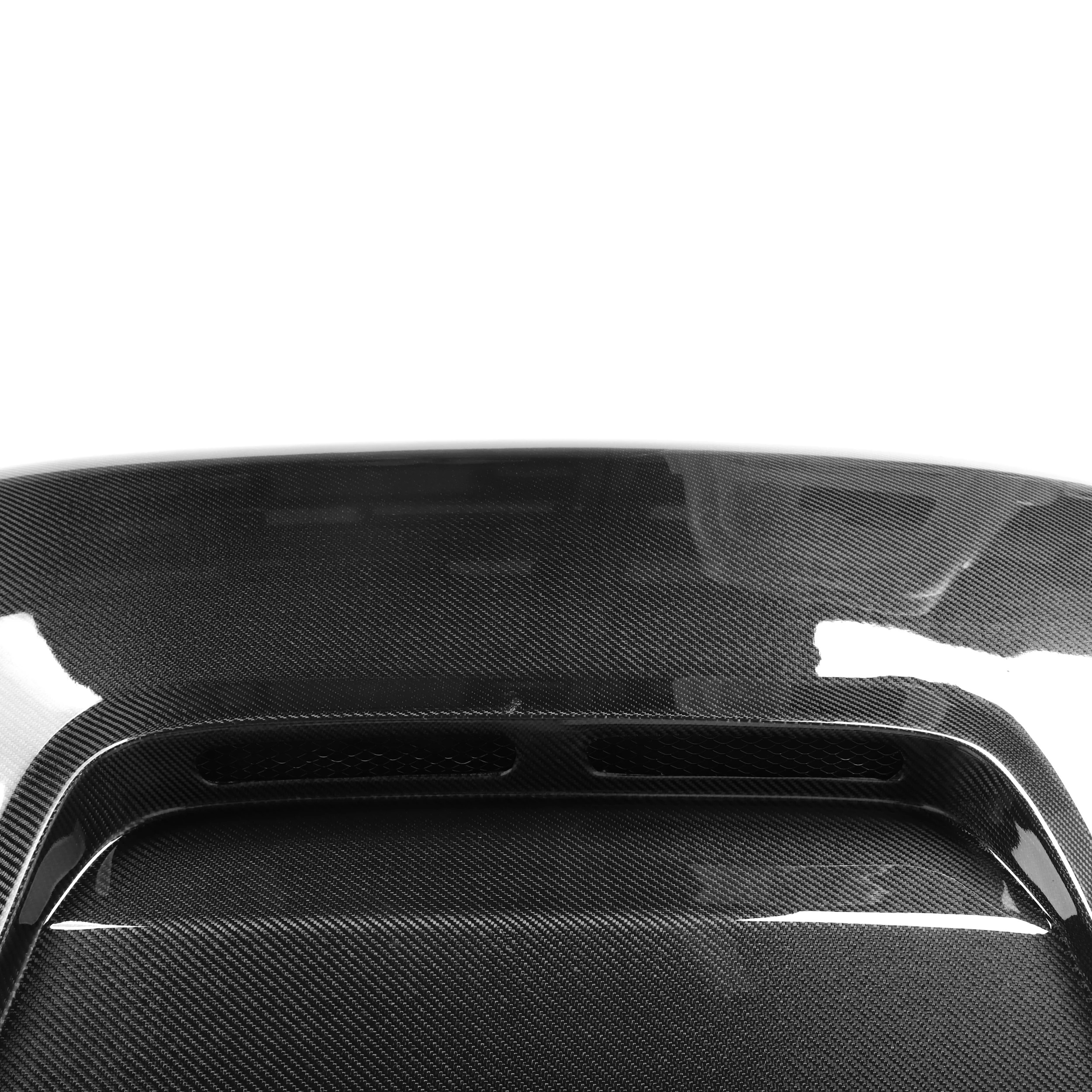 Real Carbon Fiber V Style Front Hood for  A4 S4 RS4 B8.5 2013-2016 Car Front Lever Cover A4 Front Hood